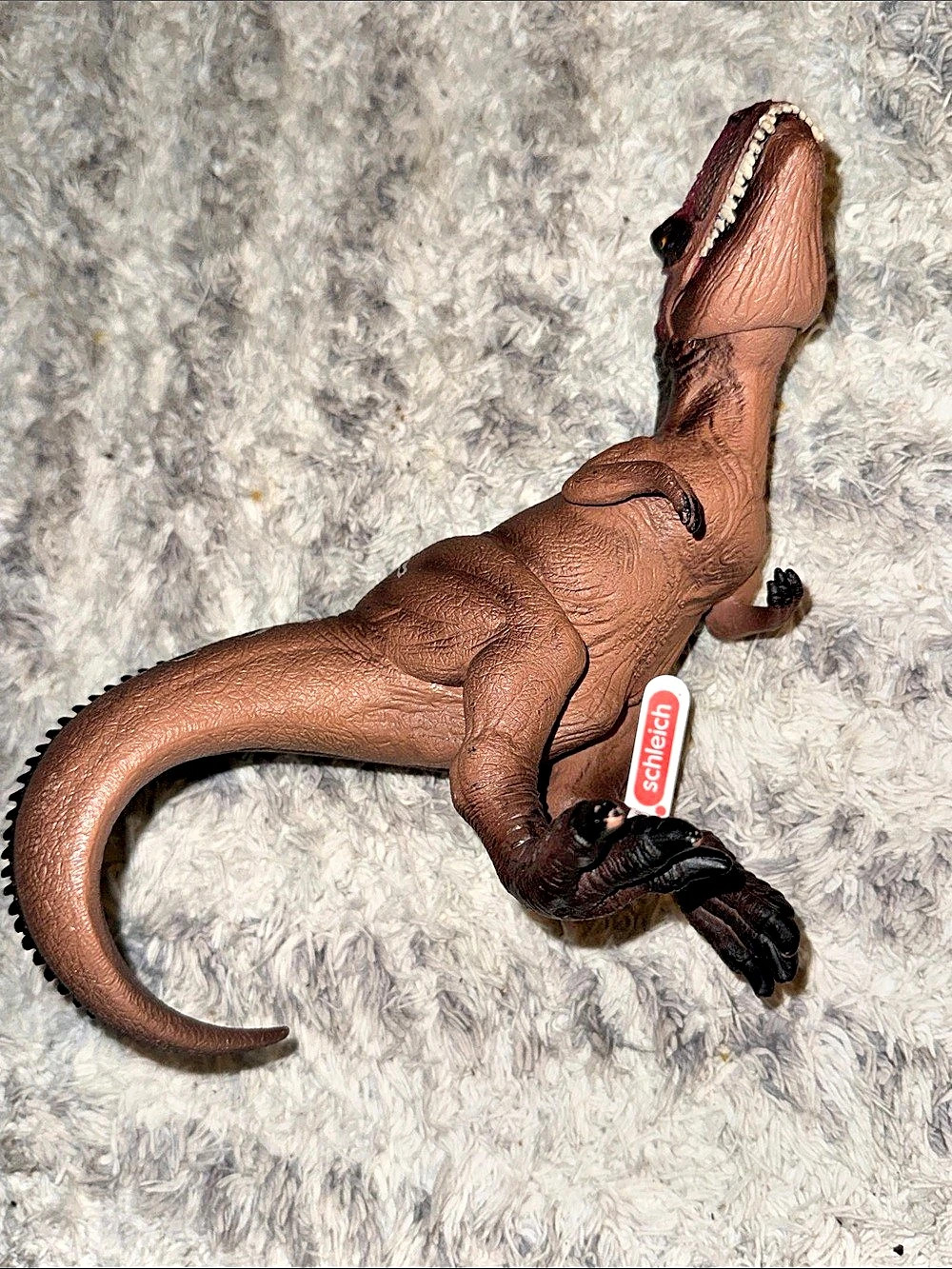 Schleich Amargasaurus 69 Dinosaur Figure Brown & Black Like New - Picture 10 of 10